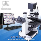 上海光学仪器 生物显微镜37XE 37XE-PC倒置生物显微镜