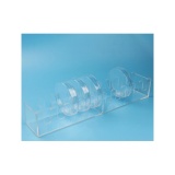 有机玻璃培养皿架 5/10个装 竖放 玻璃培养皿60/90/100/120/150mm